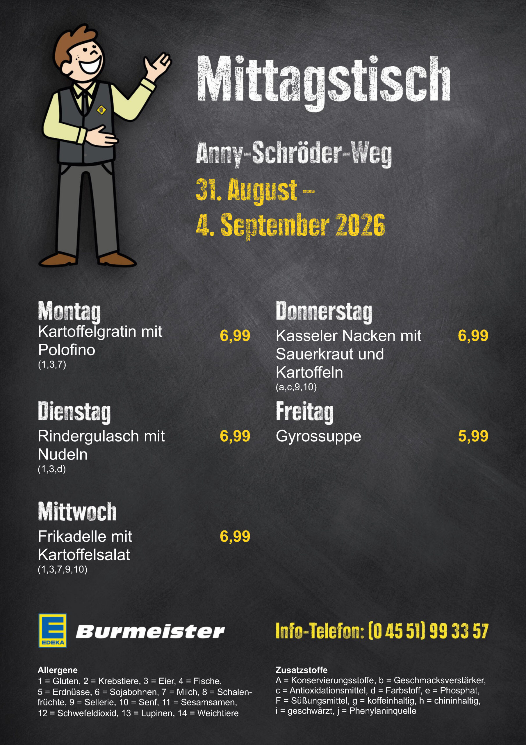 EDEKA Burmeister Mittag KW 36 EDEKA-Burmeister-Mittagsessen-KW21
