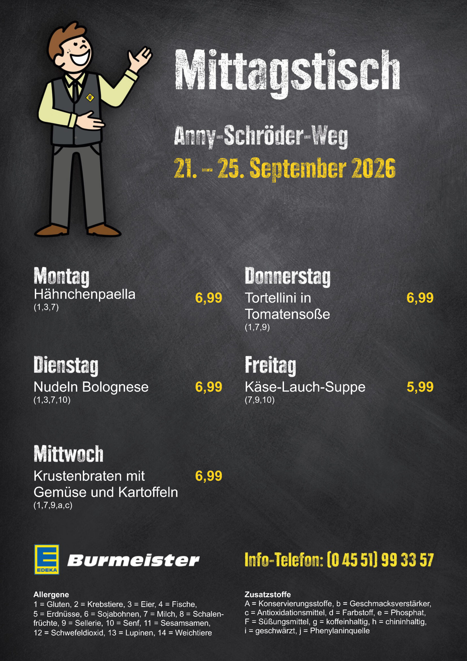 EDEKA Burmeister Mittag KW 39 EDEKA Burmeister Mittag KW 39